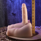 Evolved EASY RIDER LIGHT - Flesh USB Rechargeable Male Torso with Vibrating 17.8 cm Penis