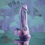 Evolved MYTHICAL - Multicoloured 22.6 cm USB Rechargeable Vibrating Fantasy Dildo with Remote