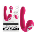 Evolved BUCK WILD - Pink USB Rechargeable Flicking Vibrator - Hush Store Sydney 
