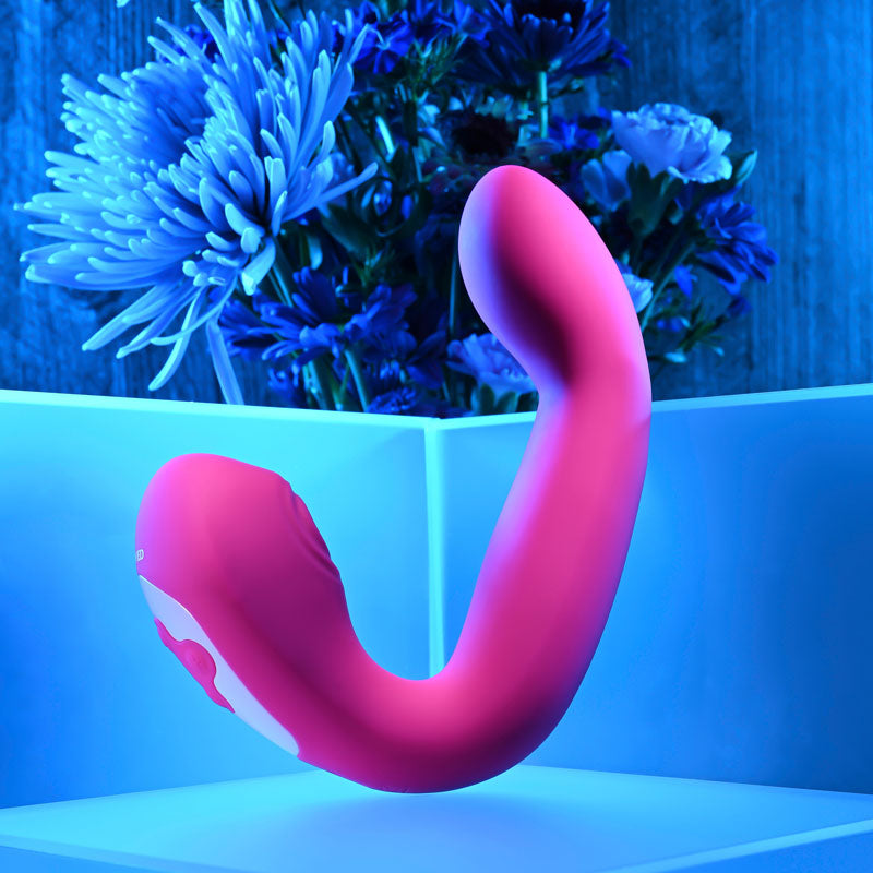 Evolved BUCK WILD - Pink USB Rechargeable Flicking Vibrator - Hush Store Sydney 