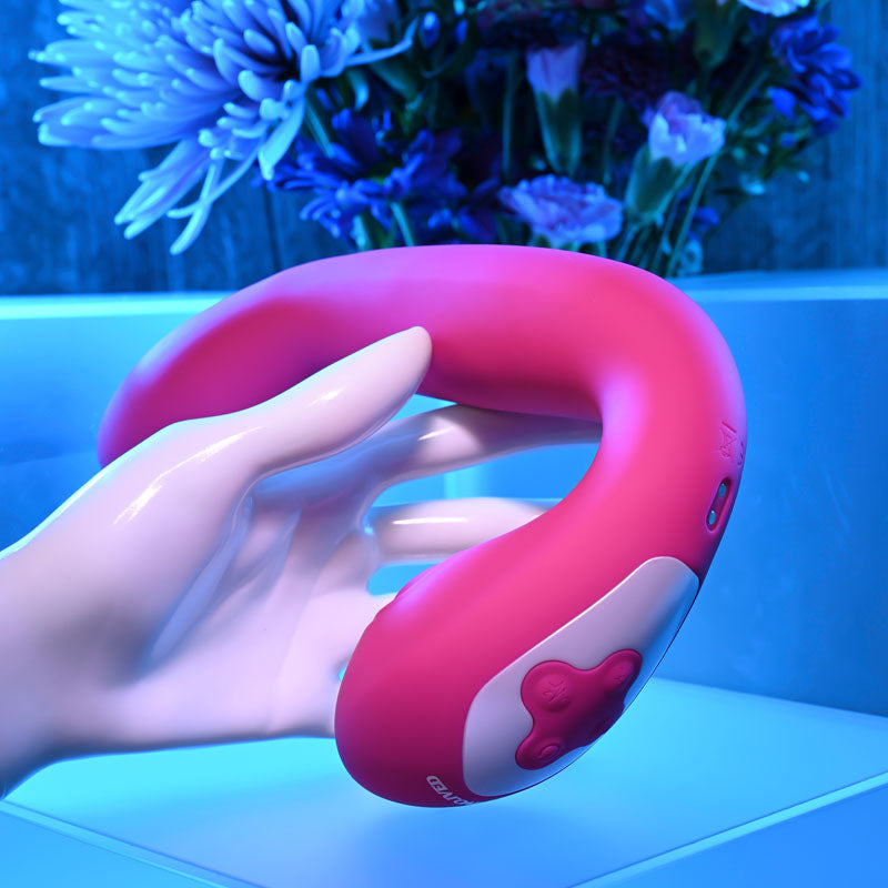 Evolved BUCK WILD - Pink USB Rechargeable Flicking Vibrator - Hush Store Sydney 