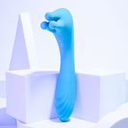 Evolved HEADS OR TAILS - Blue 19.3 cm USB Rechargeable Dual Ended Massager - Hush Store Sydney 