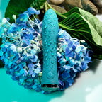 Evolved ULTRA WAVE - Blue 13 cm USB Rechargeable Mini Vibrator - Hush Store Sydney 