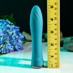 Evolved ULTRA WAVE - Blue 13 cm USB Rechargeable Mini Vibrator - Hush Store Sydney 