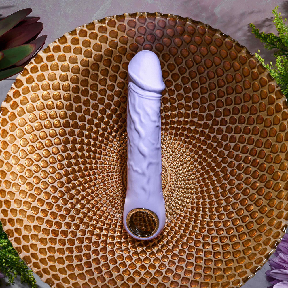 Evolved PURPLE FANTASY - Purple 18.4 cm USB Rechargeable Vibrator - Hush Store Sydney 