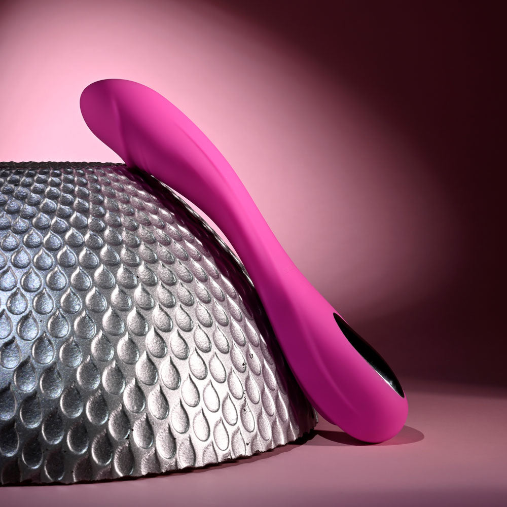Evolved SUGAR RUSH - Pink 21.6 cm USB Rechargeable Vibrator - Hush Store Sydney 