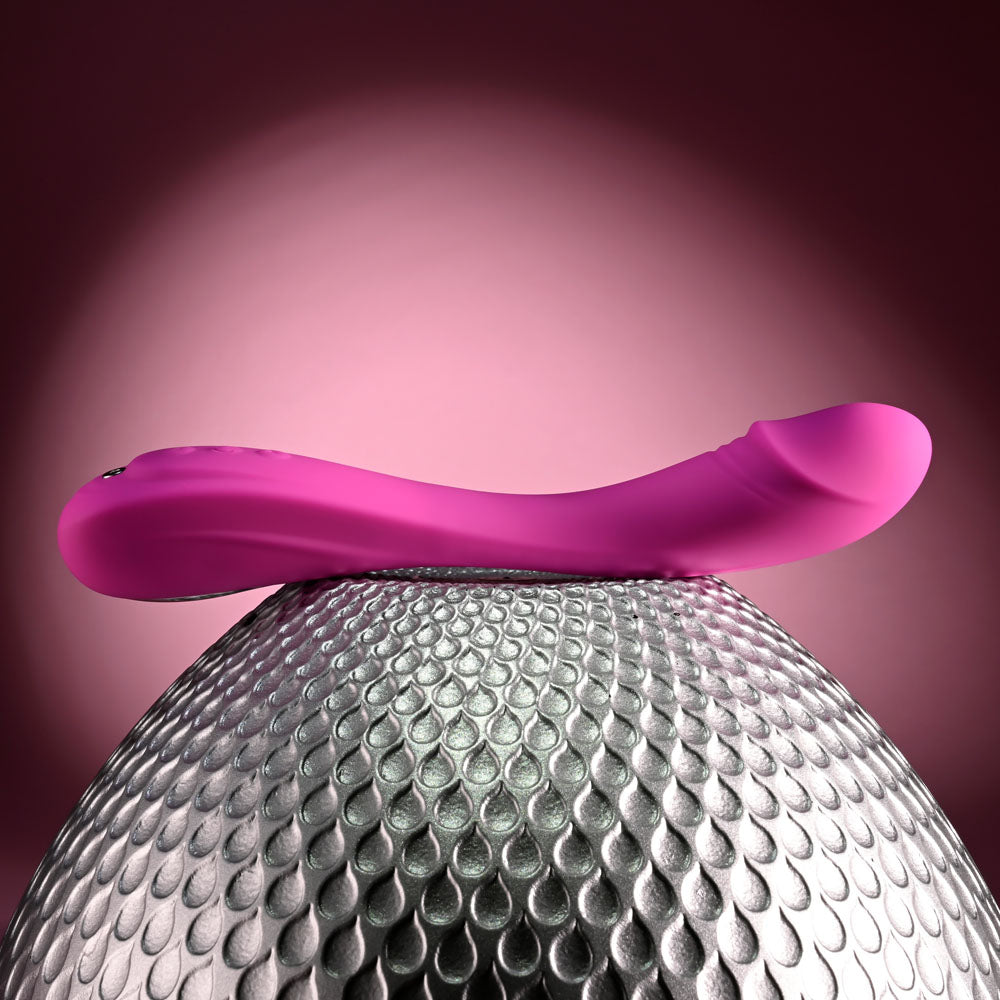 Evolved SUGAR RUSH - Pink 21.6 cm USB Rechargeable Vibrator - Hush Store Sydney 
