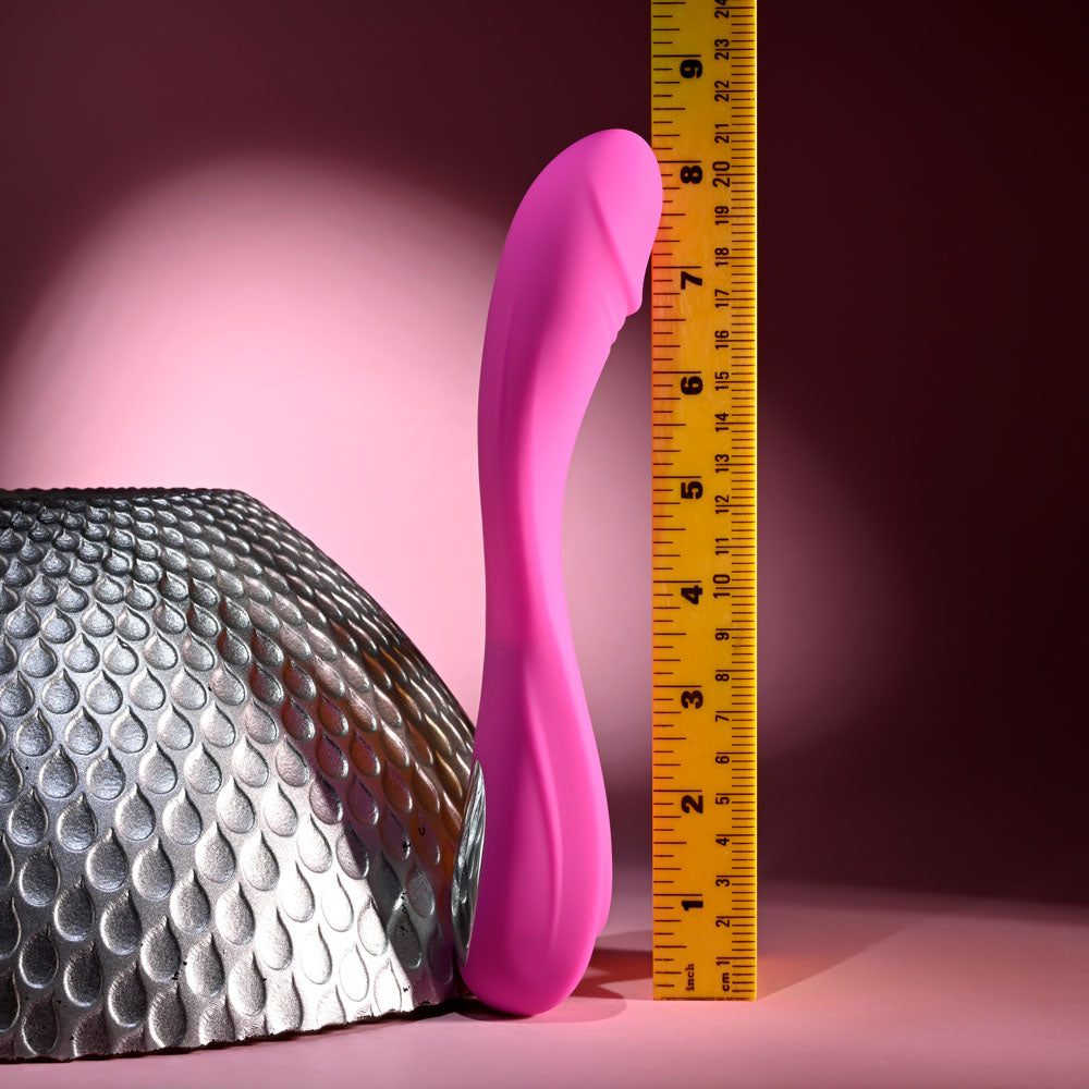 Evolved SUGAR RUSH - Pink 21.6 cm USB Rechargeable Vibrator - Hush Store Sydney 