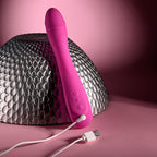 Evolved SUGAR RUSH - Pink 21.6 cm USB Rechargeable Vibrator - Hush Store Sydney 