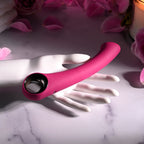 Evolved PLEASURE CURVE - Pink 19 cm USB Rechargeable Vibrator - Hush Store Sydney 
