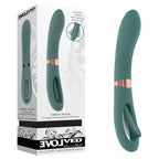 Evolved CHICK FLICK - Olive Green 24 cm USB Rechargeable Vibrator with Flicking Tip - Hush Store Sydney 