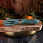 Evolved CHICK FLICK - Olive Green 24 cm USB Rechargeable Vibrator with Flicking Tip - Hush Store Sydney 