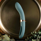 Evolved CHICK FLICK - Olive Green 24 cm USB Rechargeable Vibrator with Flicking Tip - Hush Store Sydney 