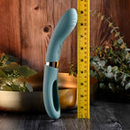 Evolved CHICK FLICK - Olive Green 24 cm USB Rechargeable Vibrator with Flicking Tip - Hush Store Sydney 