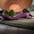 Evolved LOCHNESS G - Purple 19 cm USB Rechargeable Vibrator - Hush Store Sydney 