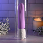 Evolved SLIP OF THE TONGUE - Purple 21.1 cm USB Rechargeable Flicking Tongue Vibrator - Hush Store Sydney 