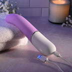 Evolved SLIP OF THE TONGUE - Purple 21.1 cm USB Rechargeable Flicking Tongue Vibrator - Hush Store Sydney 