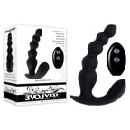 Evolved BEAD ME UP - Black 16.8 cm USB Rechargeable Vibrating Anal Beads with Wireless Remote
