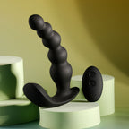 Evolved BEAD ME UP - Black 16.8 cm USB Rechargeable Vibrating Anal Beads with Wireless Remote