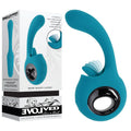 Evolved HOW MANY LICKS - Blue 17.8 cm USB Rechargeable Vibrator with Flicking Stimulator - Hush Store Sydney 