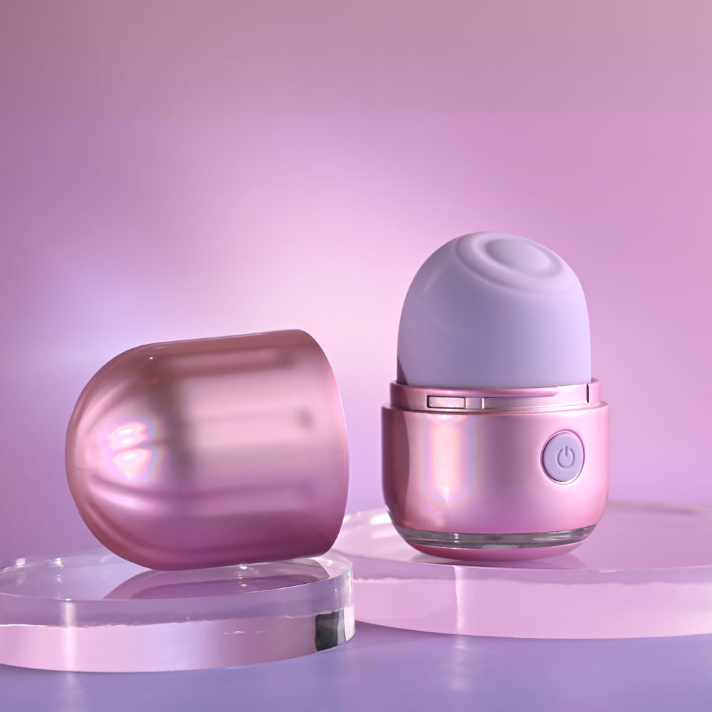 Evolved VACATION VIBES - TAPPING - Pink 8.5 cm USB Rechargeable Tapping Stimulator - Hush Store Sydney 