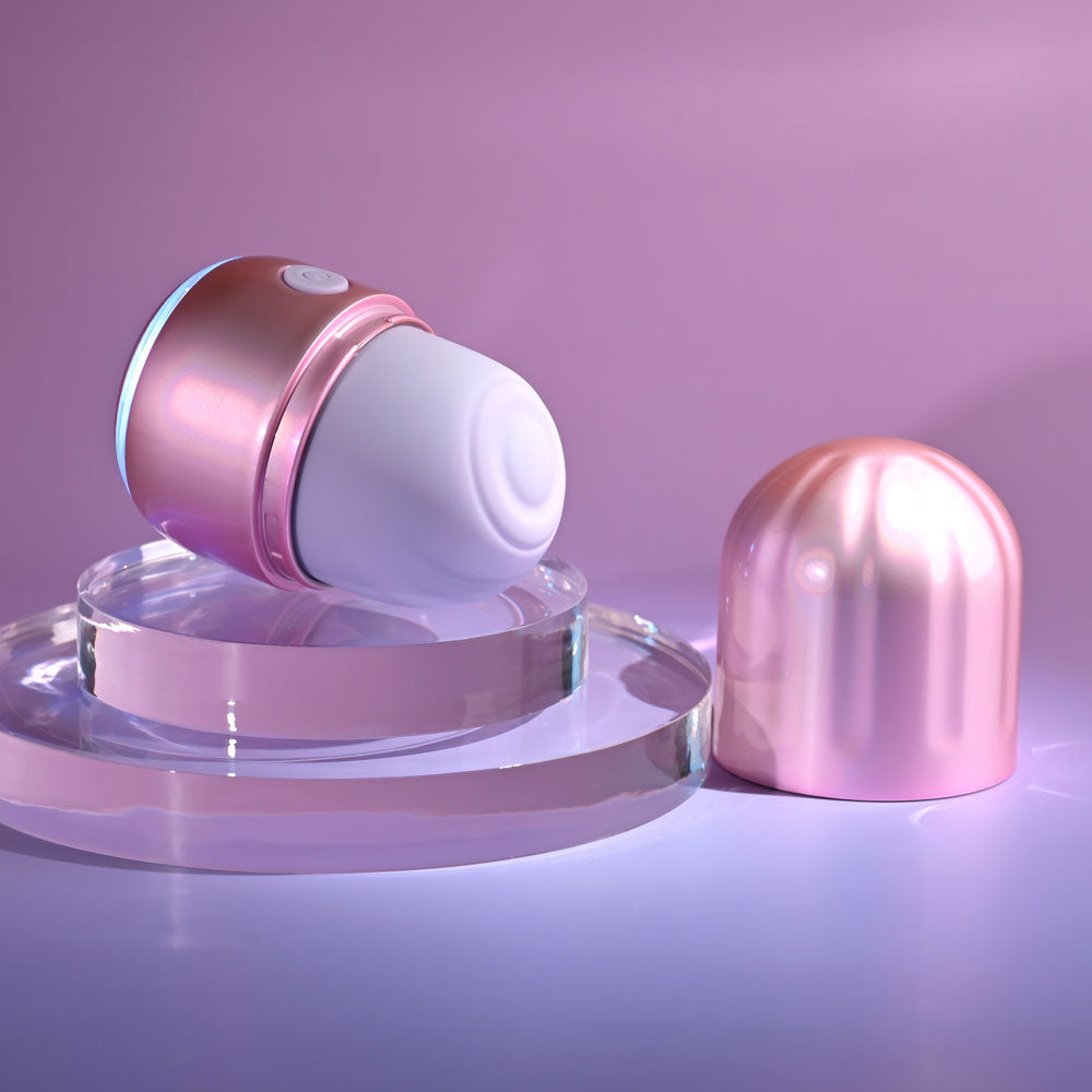 Evolved VACATION VIBES - TAPPING - Pink 8.5 cm USB Rechargeable Tapping Stimulator - Hush Store Sydney 