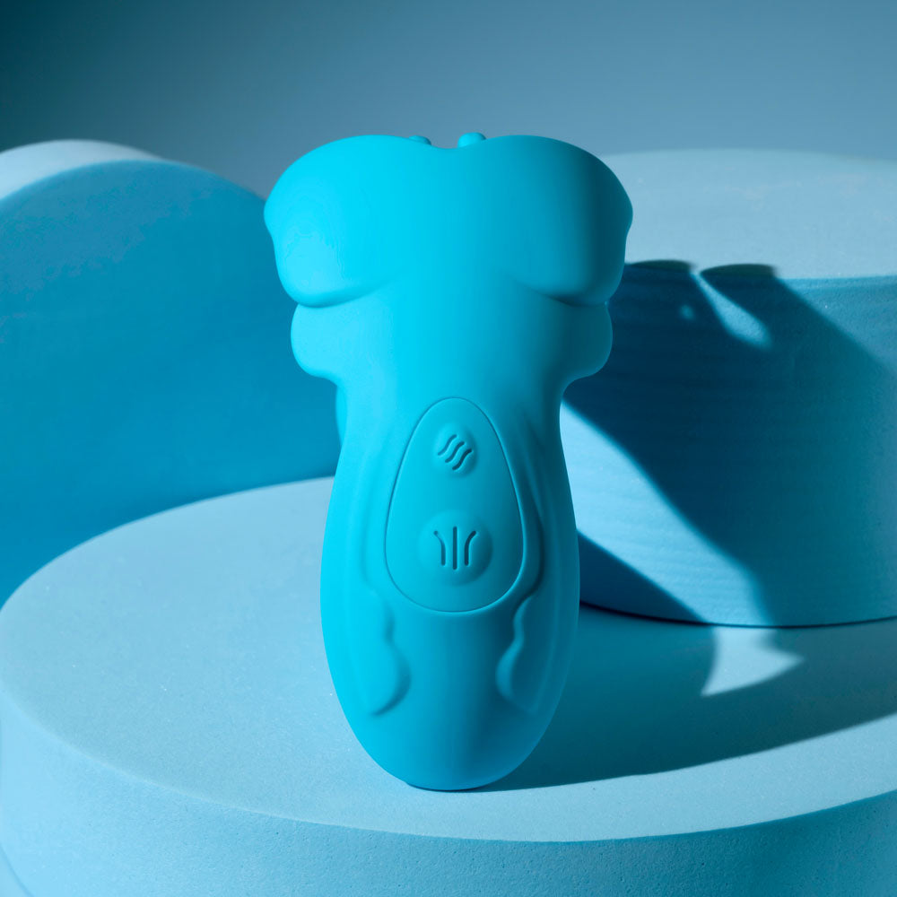 Evolved SPREAD YOUR WINGS - Blue USB Rechargeable Wearable Butterfly Vibrator - Hush Store Sydney 