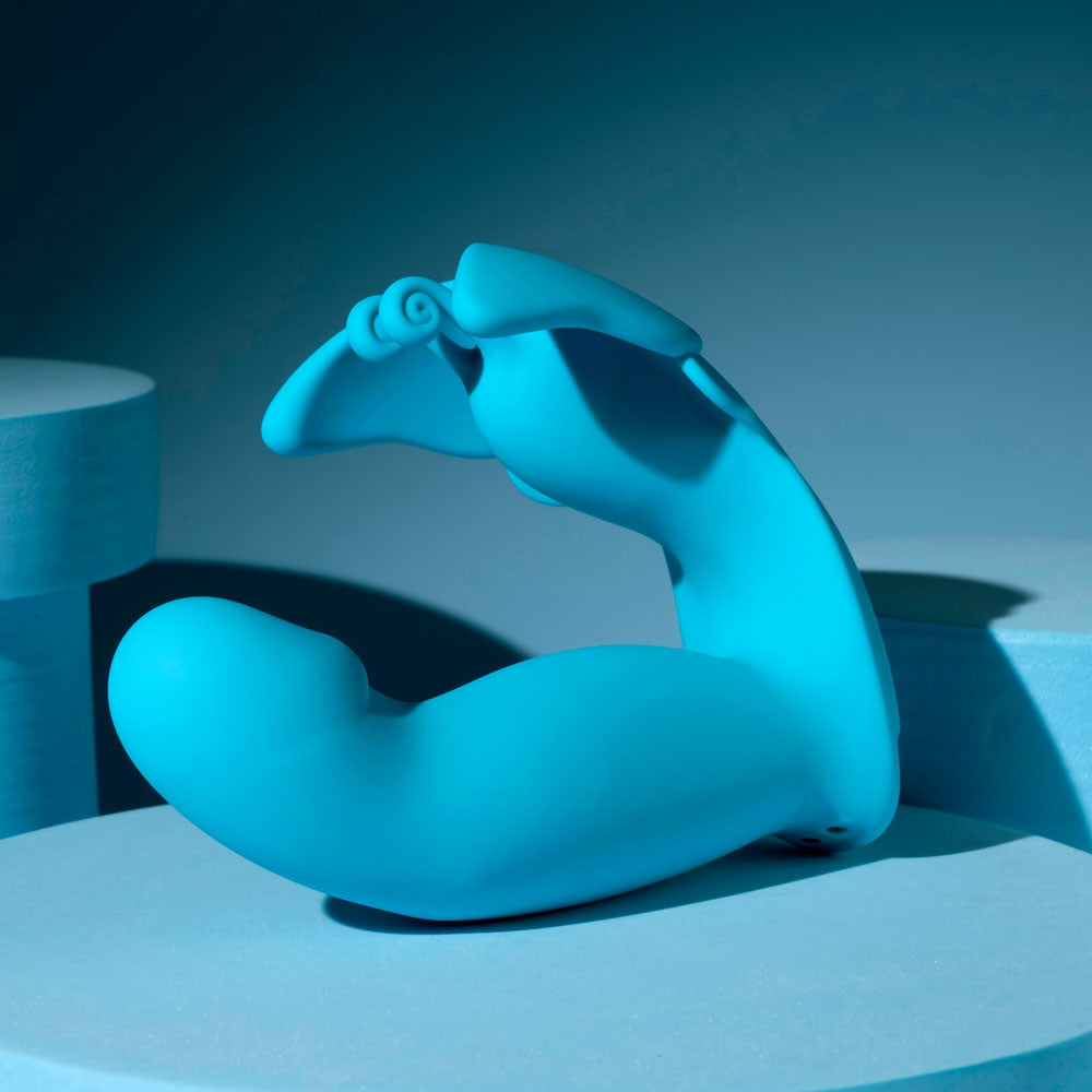 Evolved SPREAD YOUR WINGS - Blue USB Rechargeable Wearable Butterfly Vibrator - Hush Store Sydney 