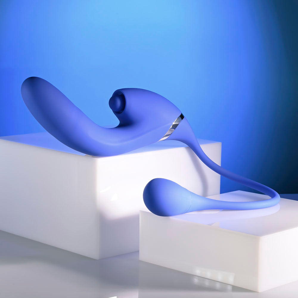 Evolved ALL IN - Purple USB Recahrgeable Triple Stimulating Vibrator