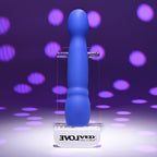 Evolved DISCO DIVA - Blue 20.9 cm USB Rechargeable Light Up Vibrator - Hush Store Sydney 