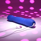 Evolved DISCO DIVA - Blue 20.9 cm USB Rechargeable Light Up Vibrator - Hush Store Sydney 