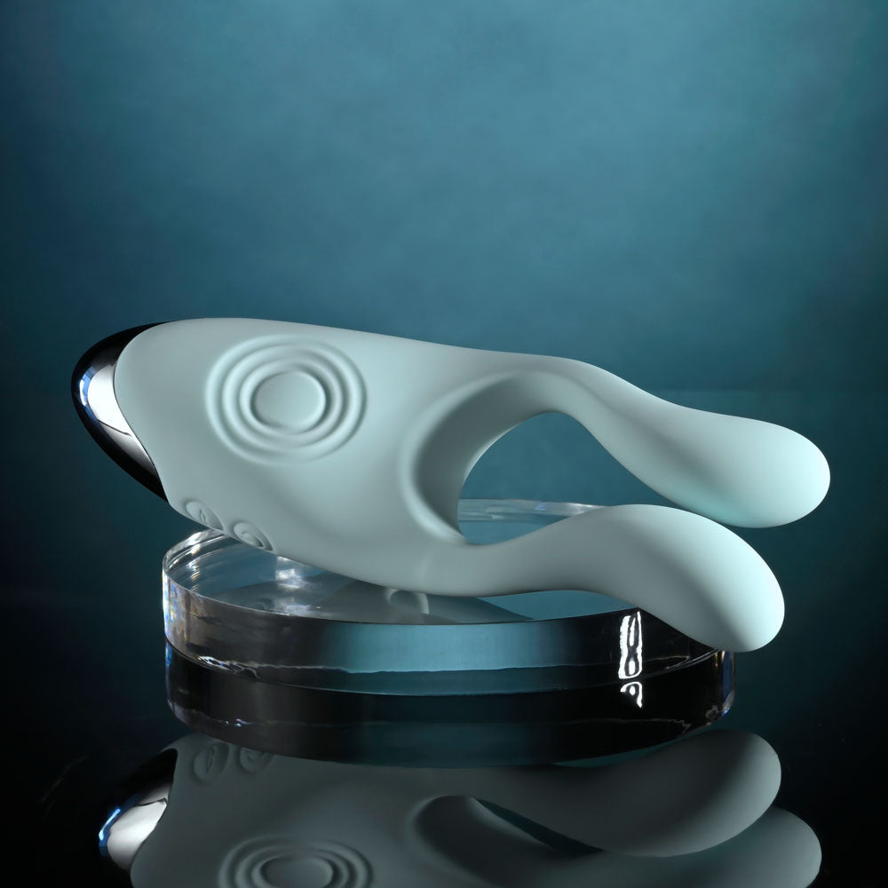 Evolved COUPLES THERAPY - Teal USB Rechargeable Couples Stimulator - Hush Store Sydney 