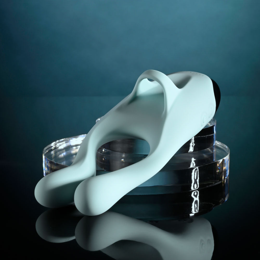 Evolved COUPLES THERAPY - Teal USB Rechargeable Couples Stimulator - Hush Store Sydney 