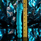 Evolved FLIP FLOP - Blue 23.1 cm USB Rechargeable Dual Ended Vibrator - Hush Store Sydney 