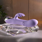 Evolved SPINDERELLA - Purple USB Rechargeable Rabbit Vibrator - Hush Store Sydney 