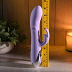 Evolved SPINDERELLA - Purple USB Rechargeable Rabbit Vibrator - Hush Store Sydney 