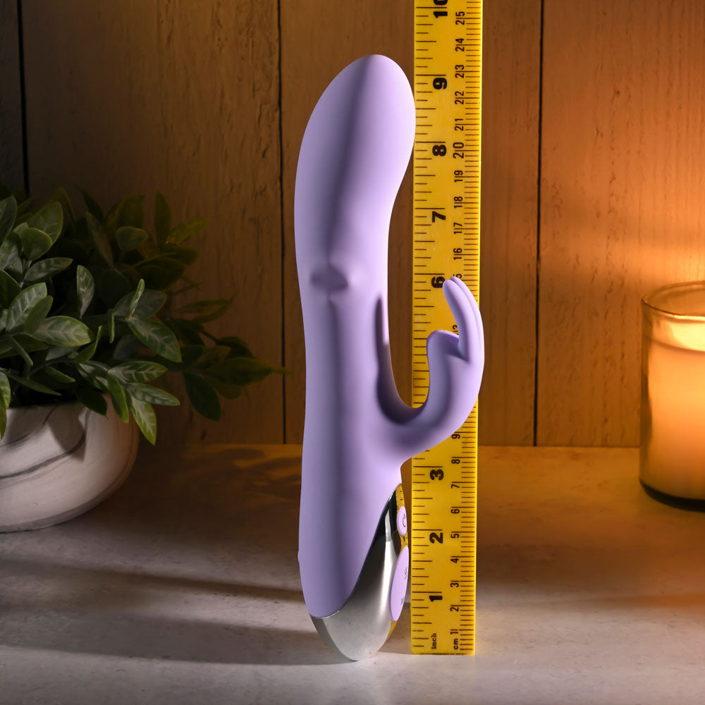 Evolved SPINDERELLA - Purple USB Rechargeable Rabbit Vibrator - Hush Store Sydney 