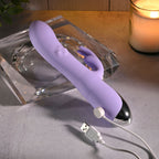 Evolved SPINDERELLA - Purple USB Rechargeable Rabbit Vibrator - Hush Store Sydney 