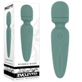 Evolved RUMBLE WAND - Olive Green 13.4 USB Rechargeable Mini Massage Wand - Hush Store Sydney 