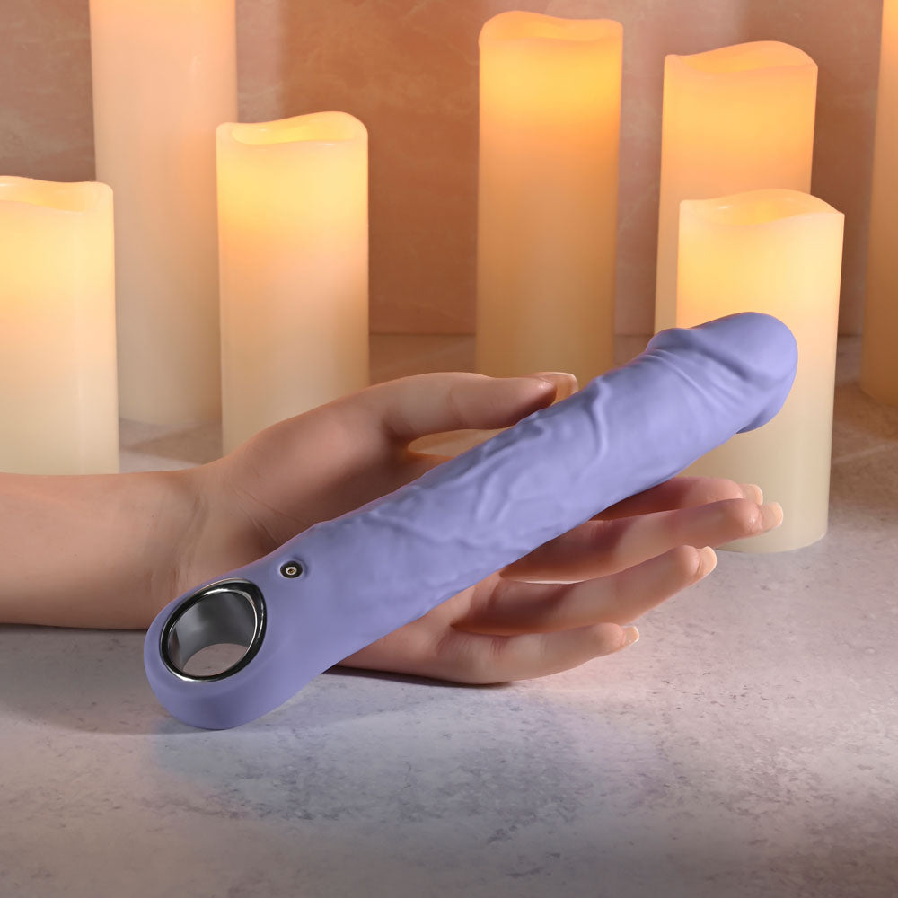 Evolved LARGE PURPLE FANTASY - Purple 21.8 cm USB Rechargeable Vibrator - Hush Store Sydney 