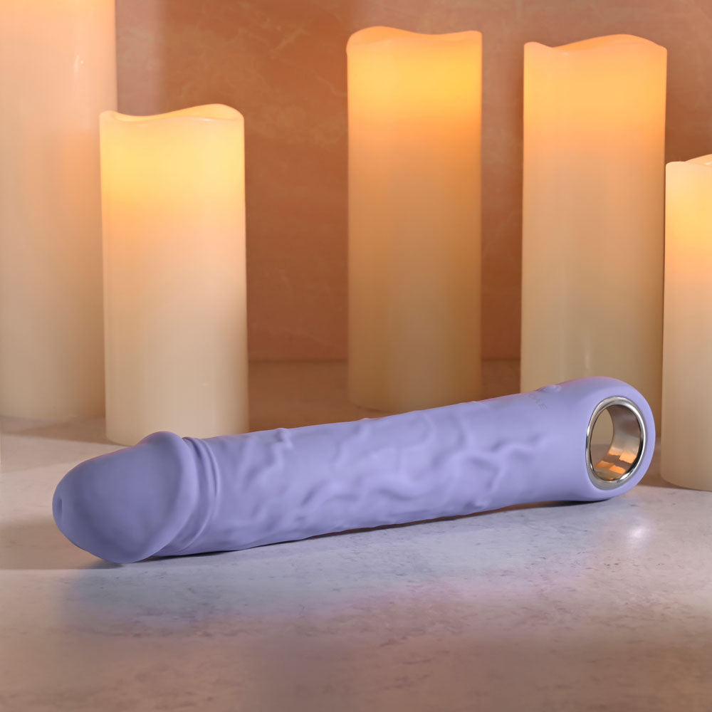 Evolved LARGE PURPLE FANTASY - Purple 21.8 cm USB Rechargeable Vibrator - Hush Store Sydney 