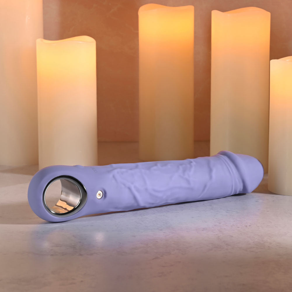 Evolved LARGE PURPLE FANTASY - Purple 21.8 cm USB Rechargeable Vibrator - Hush Store Sydney 