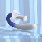 Evolved SPRING LOADED - White/Purple 23 cm USB Rechargeable Multi-Tapping Vibrator - Hush Store Sydney 