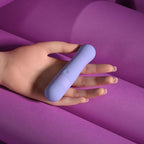 Evolved SQUISHY BULLET - Purple 11 cm USB Rechargeable Bullet - Hush Store Sydney 
