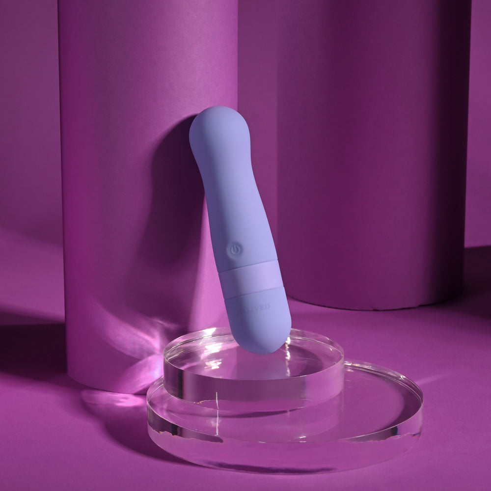 Evolved SQUISHY BULLET - Purple 11 cm USB Rechargeable Bullet - Hush Store Sydney 