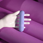 Evolved SQUISHY BULLET - Purple 11 cm USB Rechargeable Bullet - Hush Store Sydney 