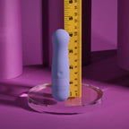 Evolved SQUISHY BULLET - Purple 11 cm USB Rechargeable Bullet - Hush Store Sydney 