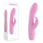 Evolved CUSHY BUNNY - Pink 19.1 cm USB Rechargeable Rabbit Vibrator - Hush Store Sydney 