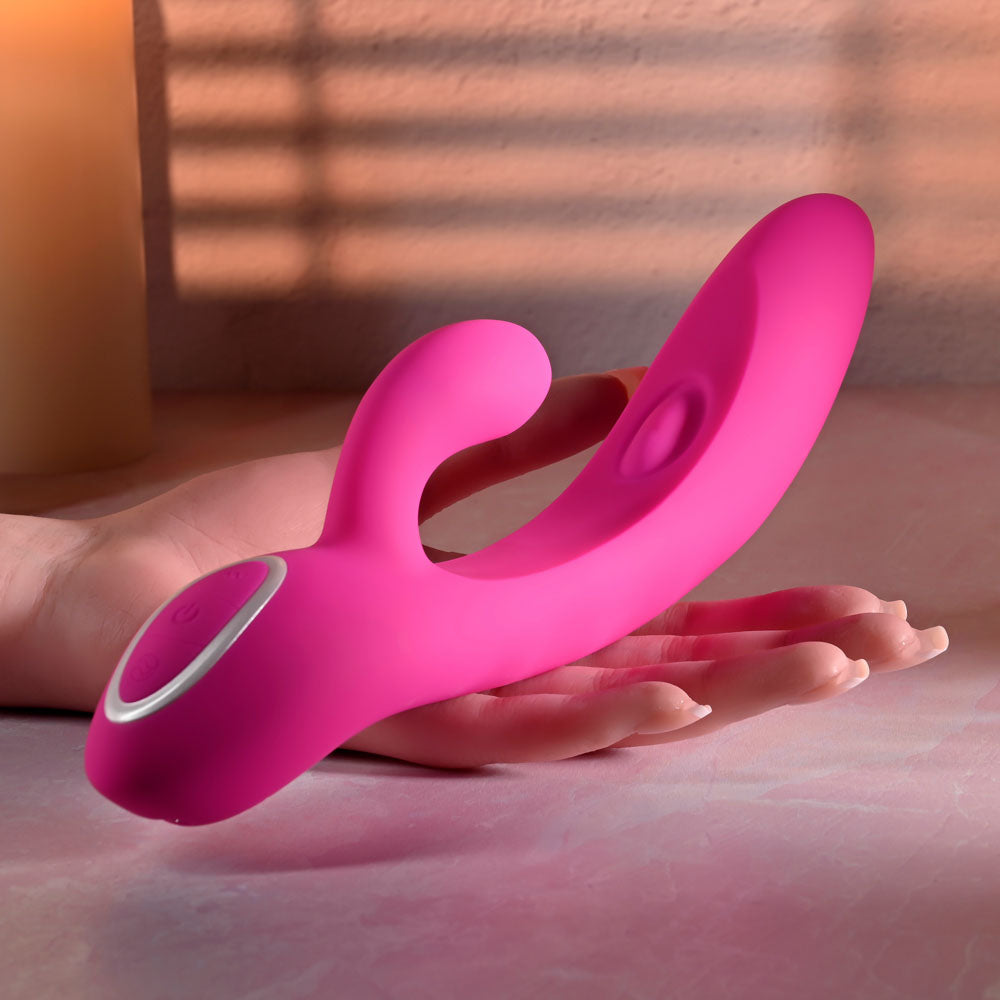 Evolved G-TAPPER - Pink USB Rechargeable Rabbit Vibrator - Hush Store Sydney 