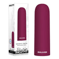 Evolved Mighty Thick - Burgundy Red 9 cm USB Rechargeable Bullet - Hush Store Sydney 
